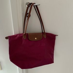 Longchamp Le Pliage Large Nylon Top Handle Tote